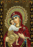 Crystal Rhinestone diamond Painting Kit - Blessed Virgin Mary and Jesus