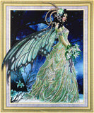 Crystal Rhinestone Diamond Painting Kit - Butterfly Elf (18.5x22.5inch)