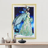 Crystal Rhinestone Diamond Painting Kit - Butterfly Elf (18.5x22.5inch) - Hibah-Diamond painting art studio