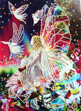 Crystal Rhinestone Diamond Painting Kit - Butterfly elves - Hibah-Diamond painting art studio