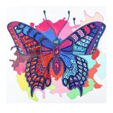 Crystal Rhinestone Diamond Painting Kit - Butterfly - Hibah-Diamond painting art studio