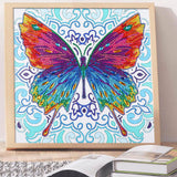 Crystal Rhinestone Diamond Painting Kit - butterfly - Hibah-Diamond painting art studio