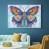 Crystal Rhinestone Diamond Painting Kit - Butterfly - Hibah-Diamond painting art studio