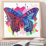 Crystal Rhinestone Diamond Painting Kit - Butterfly - Hibah-Diamond painting art studio