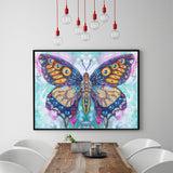 Crystal Rhinestone Diamond Painting Kit - Butterfly - Hibah-Diamond painting art studio