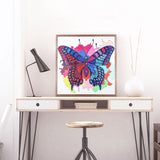 Crystal Rhinestone Diamond Painting Kit - Butterfly - Hibah-Diamond painting art studio