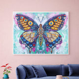 Crystal Rhinestone Diamond Painting Kit - Butterfly - Hibah-Diamond painting art studio