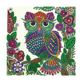 Crystal Rhinestone Diamond Painting Kit - Cartoon Owl