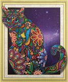 Crystal Rhinestone Diamond Painting Kit - Cat (16x20inch)