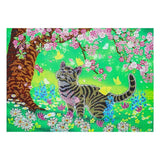 Crystal Rhinestone Diamond Painting Kit - Cat and butterfly under the tree