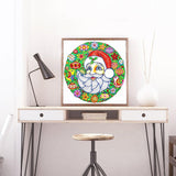 Crystal Rhinestone Diamond Painting Kit - Christmas Santa Claus - Hibah-Diamond painting art studio