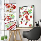 Crystal Rhinestone Diamond Painting Kit -Christmas stocking - Hibah-Diamond?painting art studio