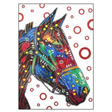 Crystal Rhinestone Diamond Painting Kit - Color Horse - Hibah-Diamond painting art studio