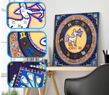 Crystal Rhinestone Diamond Painting Kit - Compass Sagittarius - Hibah-Diamond painting art studio