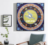 Crystal Rhinestone Diamond Painting Kit -Compass Scorpio - Hibah-Diamond?painting art studio