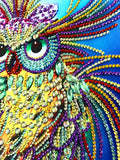 Crystal Rhinestone Diamond Painting Kit -Cute owl
