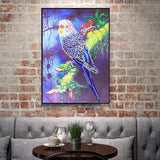 Crystal Rhinestone Diamond Painting Kit - Cute parrot - Hibah-Diamond painting art studio