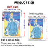 Crystal Rhinestone Diamond Painting Kit - Disney Princess (combination) - Hibah-Diamond painting art studio