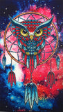 Crystal Rhinestone Diamond Painting Kit - Dreamcatcher Owl - Hibah-Diamond painting art studio