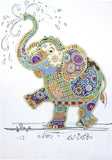 Crystal Rhinestone Diamond Painting Kit - Elephant playing in the water - Hibah-Diamond painting art studio