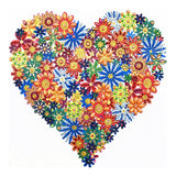 Crystal Rhinestone Diamond Painting Kit - Flower Love - Hibah-Diamond painting art studio