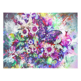 Crystal Rhinestone Diamond Painting Kit - Flowers and butterflies - Hibah-Diamond painting art studio