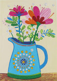 Crystal Rhinestone Diamond Painting Kit - Flowers on the kettle