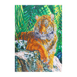 Crystal Rhinestone Diamond Painting Kit - Forest Animal Tiger - Hibah-Diamond painting art studio