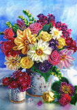 Crystal Rhinestone Diamond Painting Kit -Fresh flowers