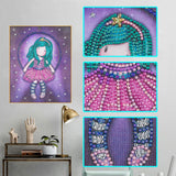 Crystal Rhinestone Diamond Painting Kit - Gorjuss girl - Hibah-Diamond painting art studio