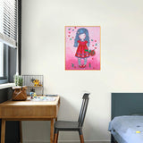 Crystal Rhinestone Diamond Painting Kit - Gorjuss girl - Hibah-Diamond painting art studio