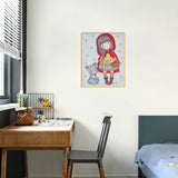 Crystal Rhinestone Diamond Painting Kit - Gorjuss girl - Hibah-Diamond painting art studio