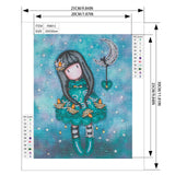 Crystal Rhinestone Diamond Painting Kit - Gorjuss girl - Hibah-Diamond painting art studio