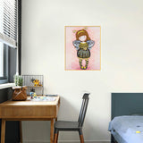 Crystal Rhinestone Diamond Painting Kit - Gorjuss girl - Hibah-Diamond painting art studio