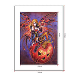 Crystal Rhinestone Diamond Painting Kit - Halloween Magic Wizard - Hibah-Diamond painting art studio