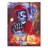 Crystal Rhinestone Diamond Painting Kit - Halloween Skull