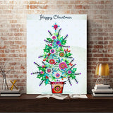 Crystal Rhinestone Diamond Painting Kit- Happy Christmas - Hibah-Diamond?painting art studio