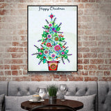 Crystal Rhinestone Diamond Painting Kit- Happy Christmas - Hibah-Diamond?painting art studio