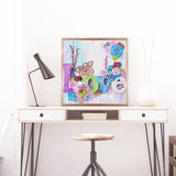 Crystal Rhinestone Diamond Painting Kit - Love - Hibah-Diamond painting art studio