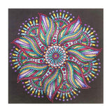 Crystal Rhinestone Diamond Painting Kit - Mandala Flower