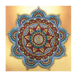 Crystal Rhinestone Diamond Painting Kit - Mandala Flower - Hibah-Diamond painting art studio