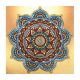 Crystal Rhinestone Diamond Painting Kit - Mandala Flower