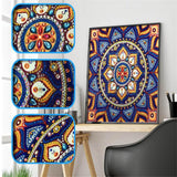 Crystal Rhinestone Diamond Painting Kit - Mandala - Hibah-Diamond painting art studio