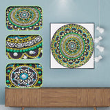 Crystal Rhinestone Diamond Painting Kit - Mandala - Hibah-Diamond painting art studio