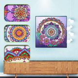 Crystal Rhinestone Diamond Painting Kit - Mandala - Hibah-Diamond painting art studio