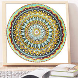 Crystal Rhinestone Diamond Painting Kit - Mandala - Hibah-Diamond painting art studio