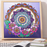 Crystal Rhinestone Diamond Painting Kit - Mandala - Hibah-Diamond painting art studio