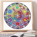 Crystal Rhinestone Diamond Painting Kit | Mandala - Hibah-Diamond?painting art studio