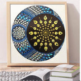 Crystal Rhinestone Diamond Painting Kit - Mandala - Hibah-Diamond painting art studio