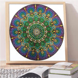 Crystal Rhinestone Diamond Painting Kit - Mandala - Hibah-Diamond painting art studio